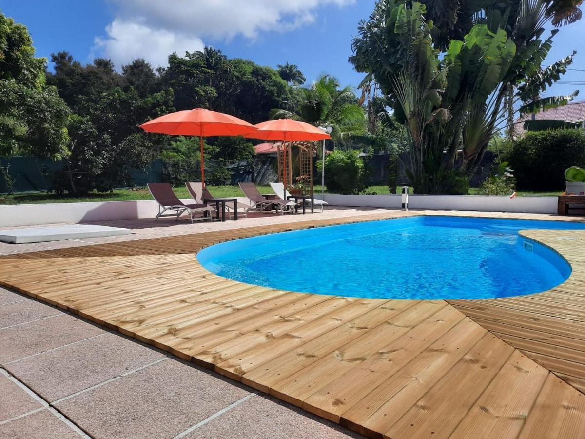 Tropical Dream - Gite Touristique - 4Adultes Et 3Enfants Baie-Mahault Εξωτερικό φωτογραφία